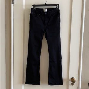 Jcrew boot crop Jeans Sz 25 Black